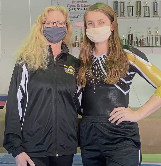 Gymnasts from Baldwin, Thomas Jefferson form special bond with coaching moms