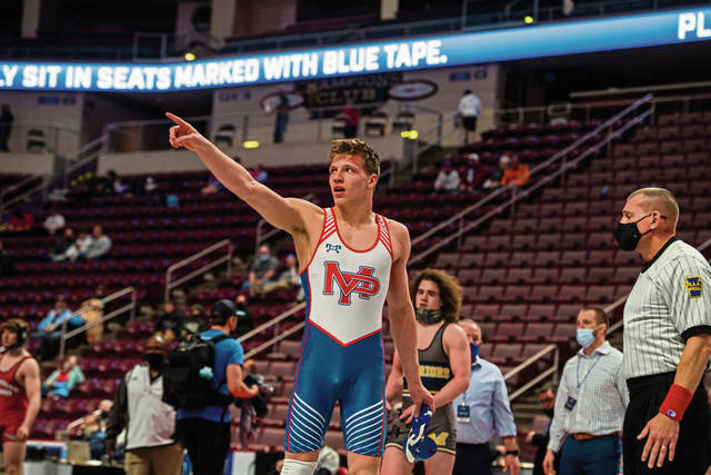 Back from injury, Mt. Pleasant’s Dayton Pitzer reclaims PIAA throne<span class="headline-video">Video <i class="fa-solid fa-circle-play"></i></span>