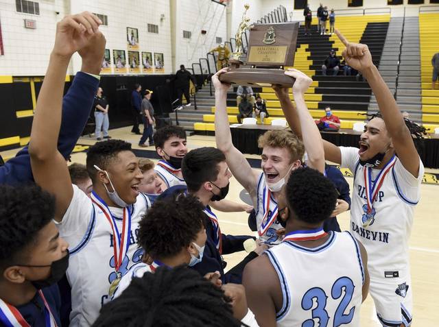 Bishop Canevin closes out Rochester to win 1st WPIAL boys basketball crown