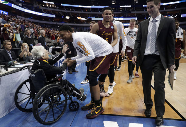 Sister Jean thrilled to join Loyola Chicago for NCAA Tournament<span class="headline-video">Video <i class="fa-solid fa-circle-play"></i></span>