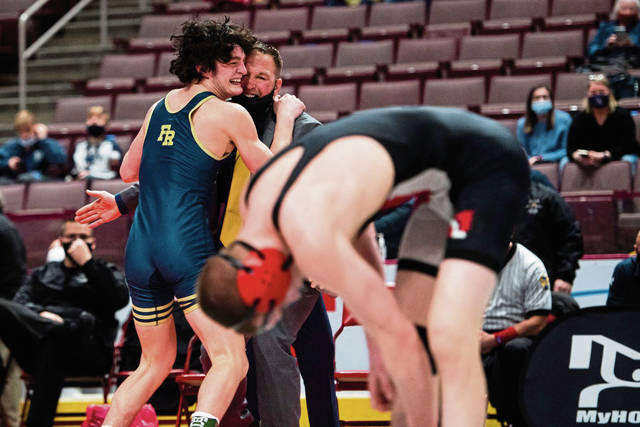 Franklin Regional’s Solomon wins gold, Dibert takes silver at PIAA wrestling tournament<span class="headline-video">Video <i class="fa-solid fa-circle-play"></i></span>