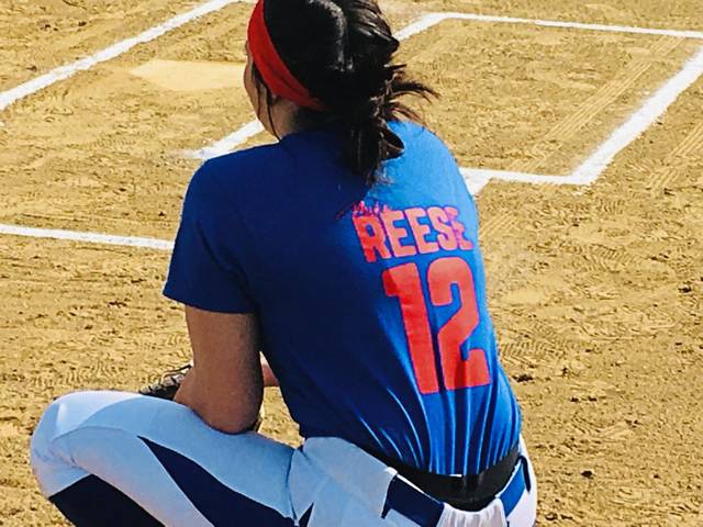 Mt. Pleasant softball team honors late State Rep. Mike Reese by wearing his number<span class="headline-video">Video <i class="fa-solid fa-circle-play"></i></span>
