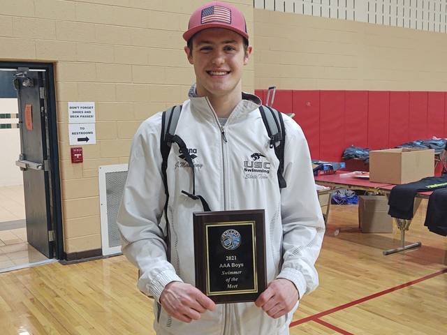 Upper St. Clair’s Josh Matheny betters his national record in winning PIAA breaststroke title<span class="headline-video">Video <i class="fa-solid fa-circle-play"></i></span>