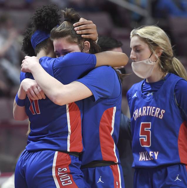 Chartiers Valley held to 27 points in PIAA championship loss to Cardinal O’Hara<span class="headline-video">Video <i class="fa-solid fa-circle-play"></i></span>