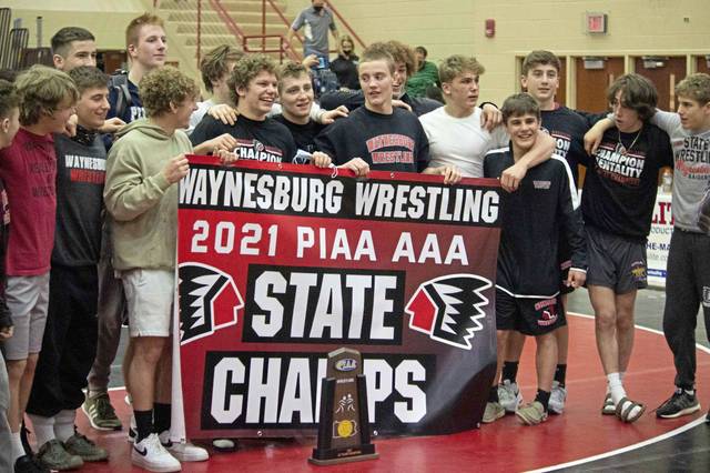 Waynesburg routs Central Dauphin to capture 1st PIAA wrestling title
