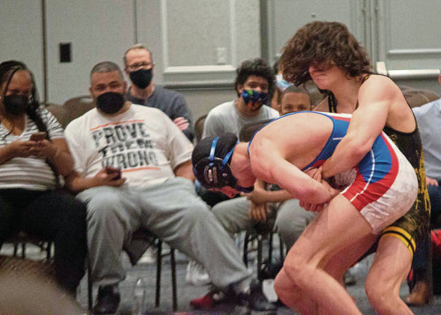 Burrell’s Dynamic Duo, Ian Oswalt and AJ Corrado cap off high school careers at the Pittsburgh Wrestling Classic