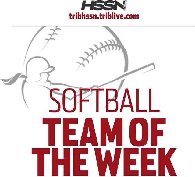 Trib HSSN Softball Team of the Week for week ending April 11, 2021