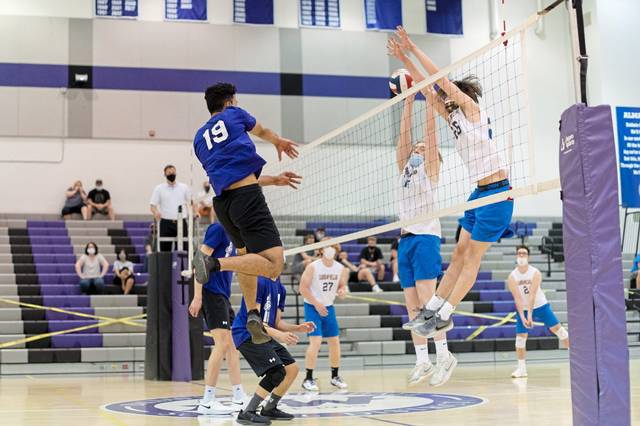 Young Baldwin boys volleyball lineup gaining experience