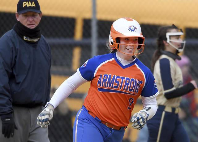 Jesse Pugh’s 2 homers power Armstrong softball past Franklin Regional