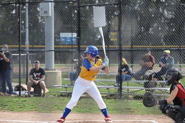 Tape-measure homer shows Hampton softball slugger’s eye-popping power