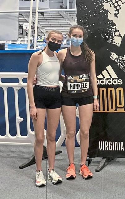 Racing each other lifts Pine-Richland’s Hunkele sisters to top performances