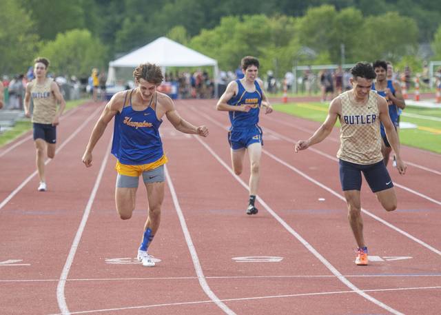 Fantastic 400 finish between Hampton’s Galuska, Butler’s Brown headlines WPIAL Class AAA meet