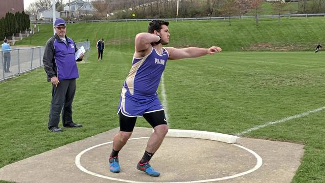Plum’s Parker medals in shot put at PIAA championships