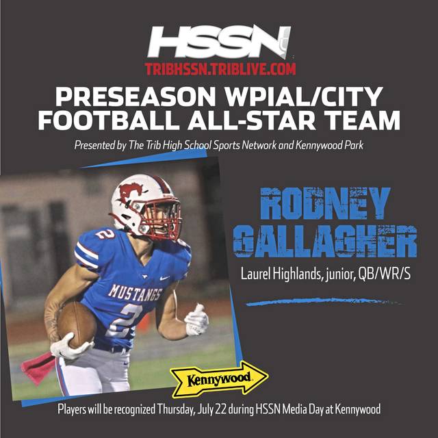 Trib HSSN Preseason Football All-Star Team: Rodney Gallagher, Laurel Highlands