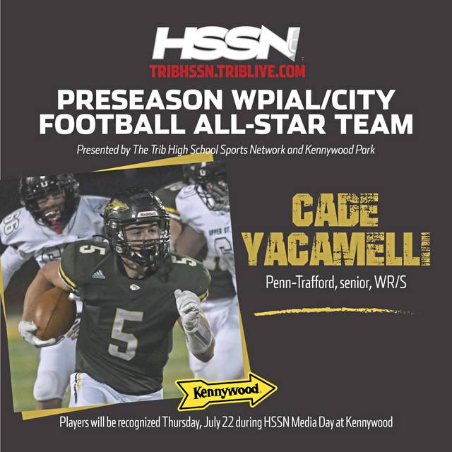 Trib HSSN Preseason WPIAL Football All-Star team: Cade Yacamelli, Penn-Trafford