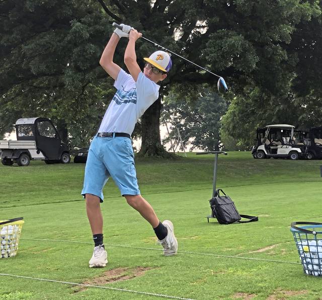 Plum teen enjoying winning summer on links