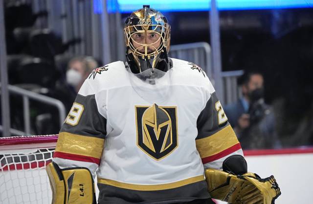 Golden Knights' Marc-Andre Fleury earns NHL's second star