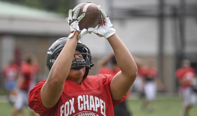 New receiving corps hoping to catch fire for Fox Chapel
