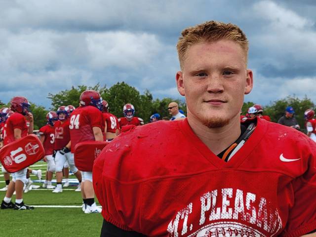 Mt. Pleasant junior Casey Shaffer plays on despite death of his mother; ‘She would have wanted me to’