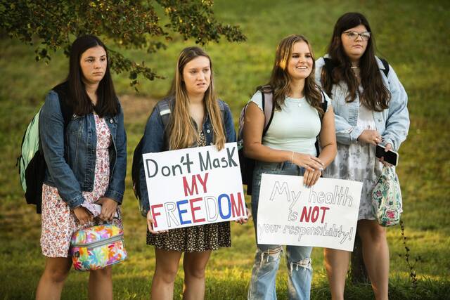 Parents clash at mask mandate protest in Georgia county where 5th graders  were sent home – KION546