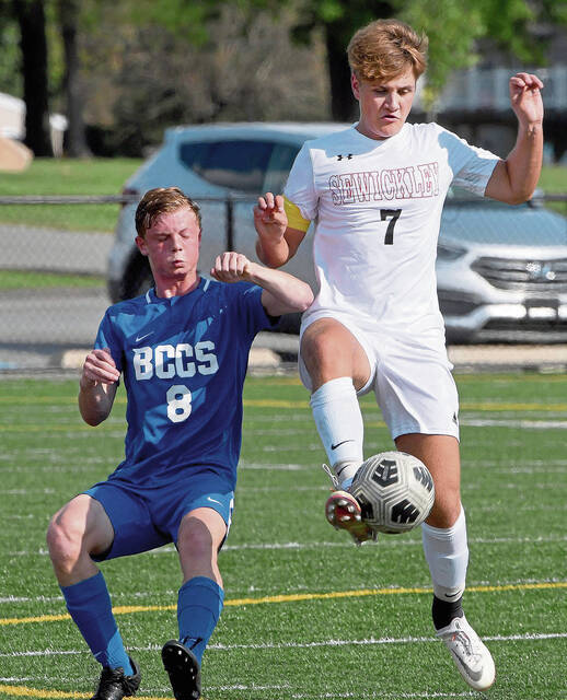Michael DiSantis shows scoring touch for Sewickley Academy boys soccer