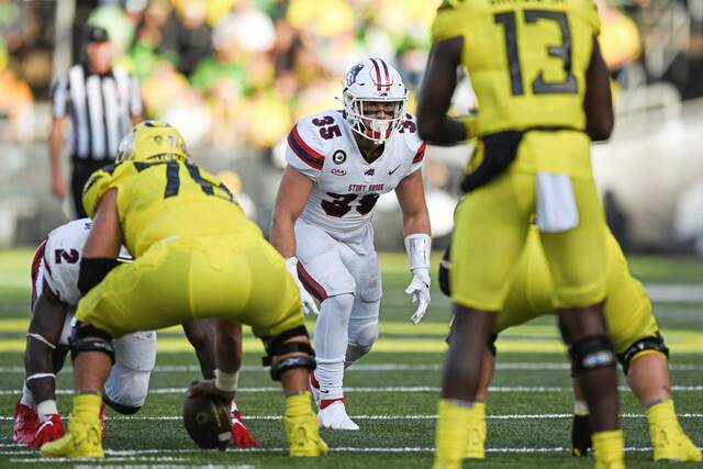 Pine-Richland grad making stops as starting linebacker for Stony Brook