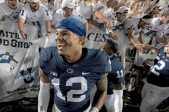 Penn State’s Brandon Smith focuses on improvement despite impressive start to season