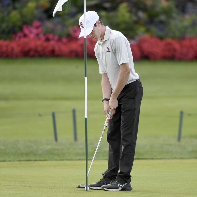 Underdog Brian McDonnell of Eden Christian  claims WPIAL Class 2A golf title