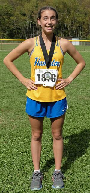 Hampton freshman runner Fish off to fast start