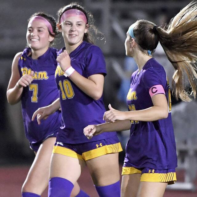 Plum girls soccer team gears up with playoffs right around corner