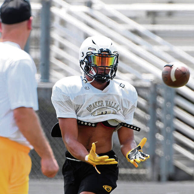 Patrick Cutchember leads way for improving Quaker Valley football team