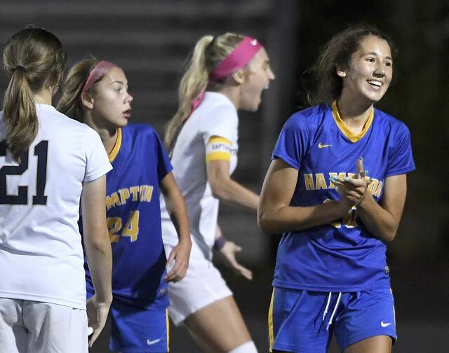 Hampton 3-sport standout Kelly helps guide girls soccer team to WPIAL playoff berth