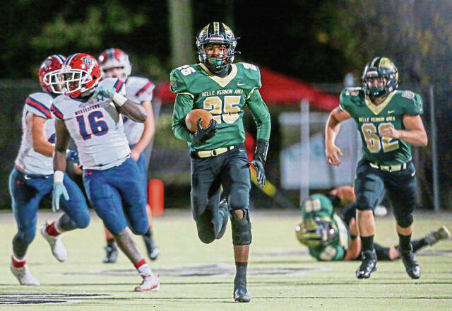 Whitlock, Martin lead Belle Vernon to Big 8 Conference title by beating McKeesport