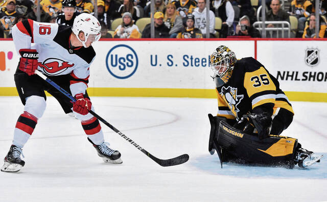 Penguins skate report: Sidney Crosby, Jeff Carter to play vs. Devils