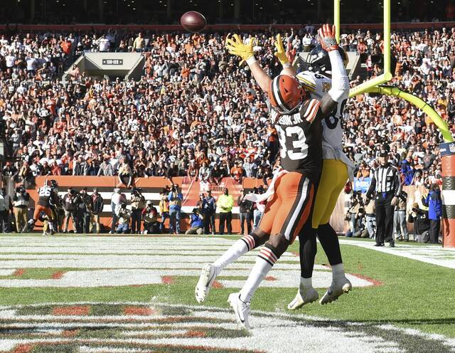 5 things: Tight ends stand tall in helping Steelers to win against Browns