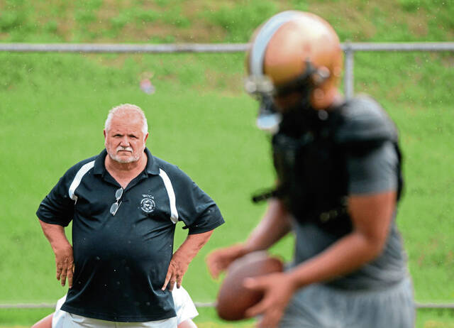 Valley’s Muzzy Colosimo gets emotional as he retires from coaching
