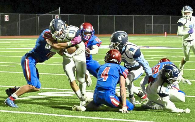 Mt. Pleasant routs Burrell to deliver coach’s 1st playoff win