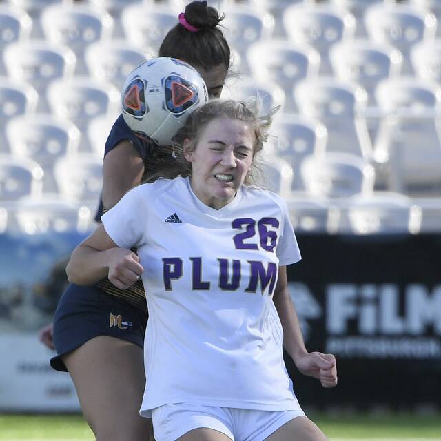 Plum girls soccer team gets shot at redemption in PIAA 1st round