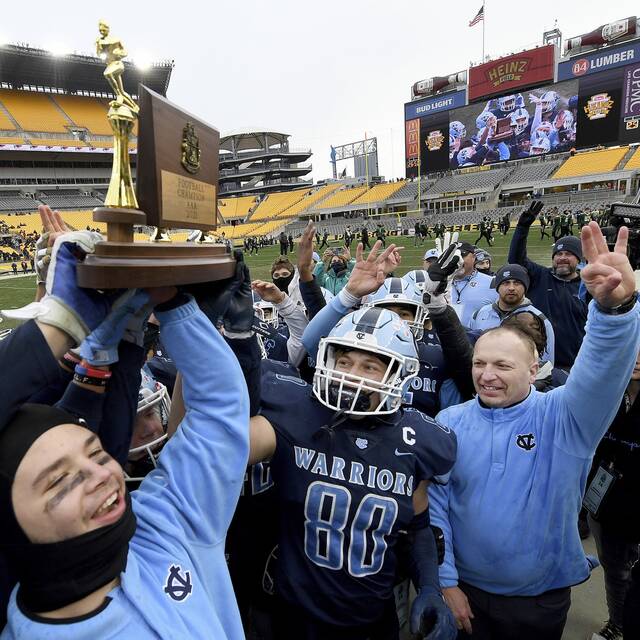 Central Valley rolls to 3rd straight WPIAL Class 3A championship