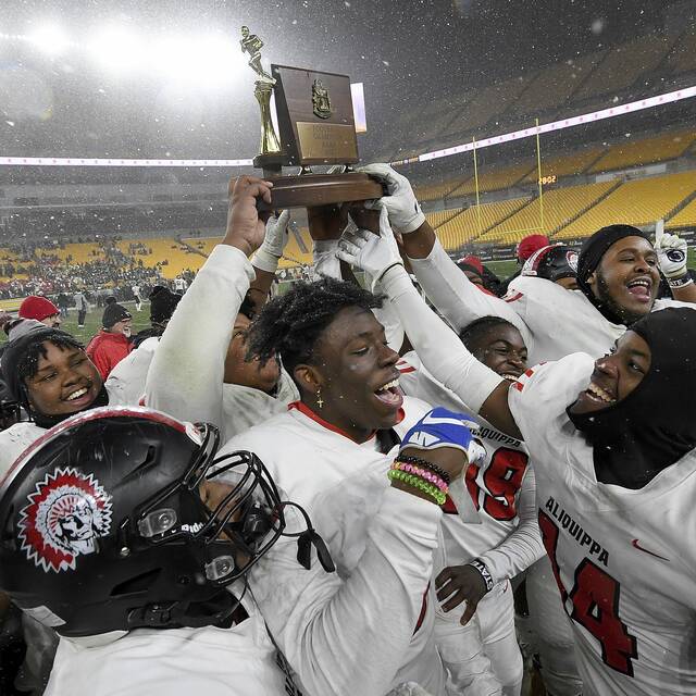 Aliquippa celebrates ‘incredible, shameful’ victory over Belle Vernon in WPIAL Class 4A final