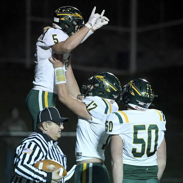Penn-Trafford football team getting send-off before it leaves for PIAA championship game