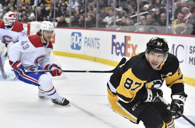 Sidney Crosby shows the way for Penguins  as usual