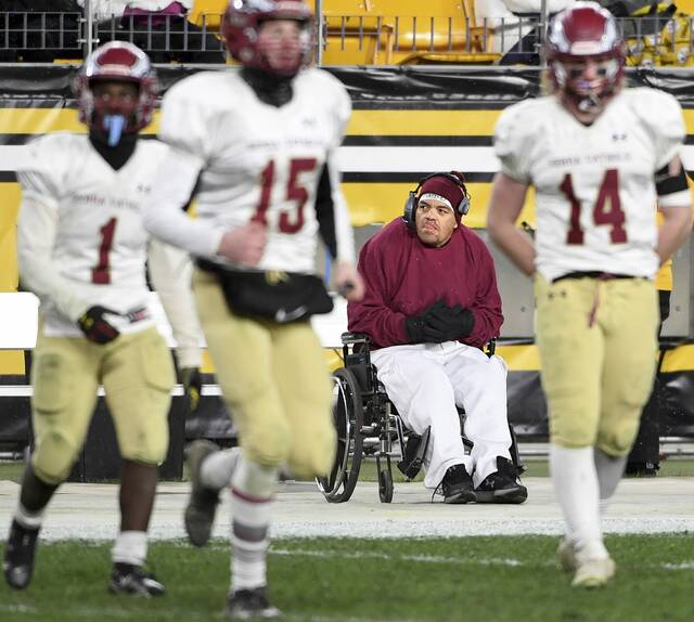 Serra Catholic’s Jose Regus honored as Class 2A Coach of the Year in all-state football voting