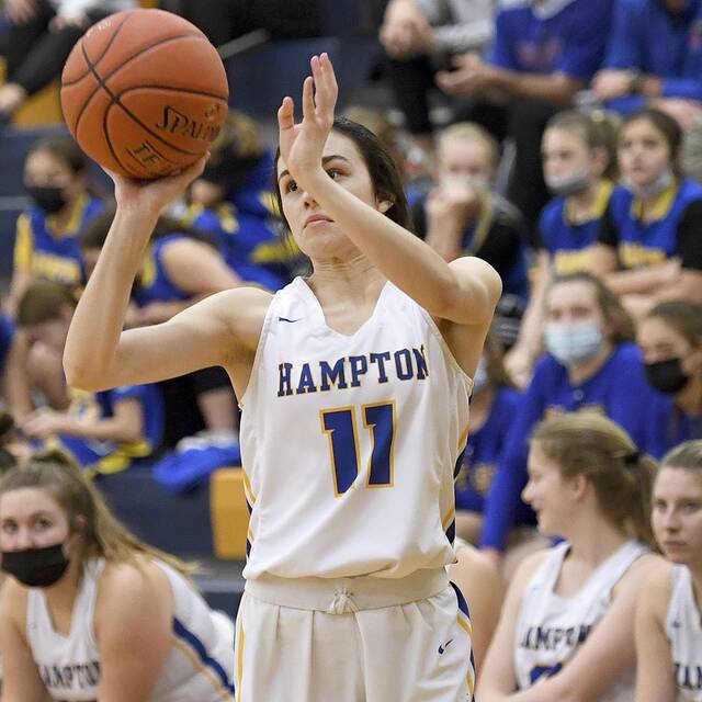 Hampton girls basketball turns up pressure during fast start
