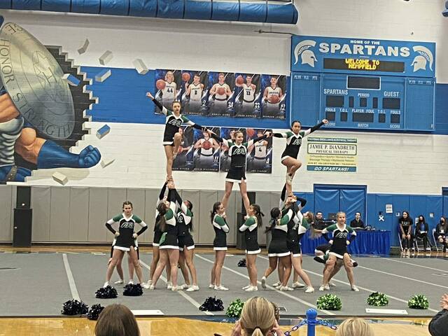 Pine-Richland spirit team wins WPIAL small squad division, makes return to state competition