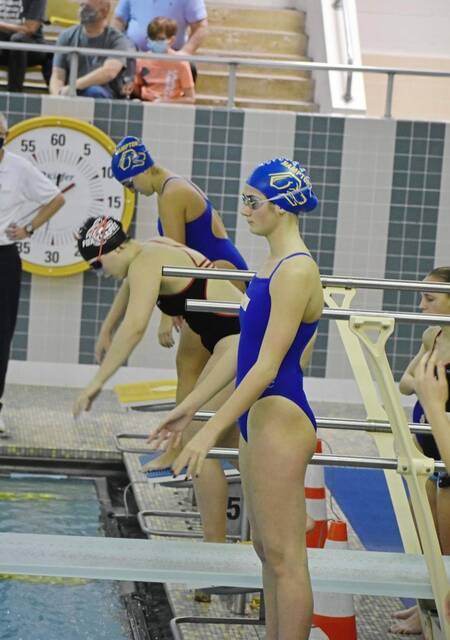 Hampton swimmer Donato glides toward WPIALs