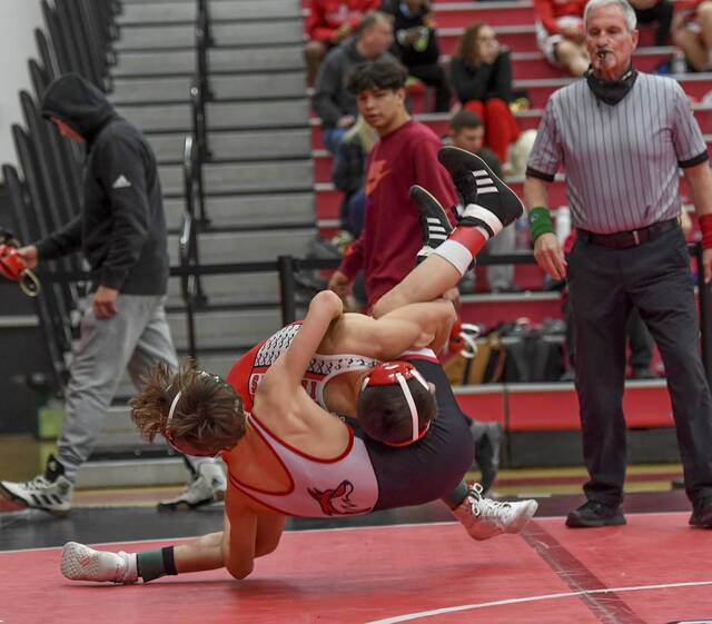 North Hills’ Giavonie Schipani wastes no time at Allegheny County championships