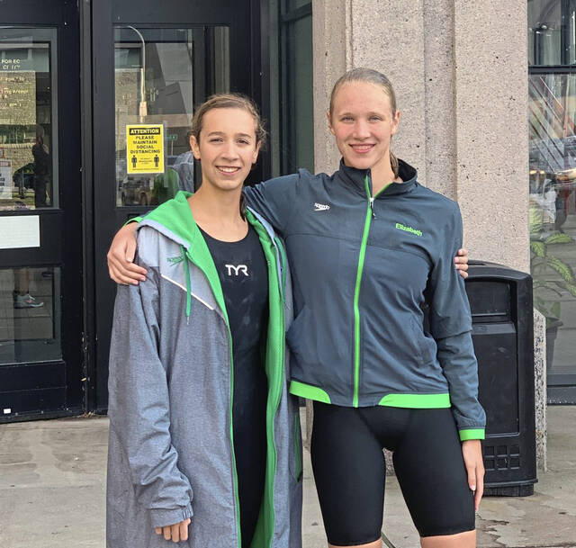 Bond between swimming Shaffer sisters grows deeper in Pine-Richland pool