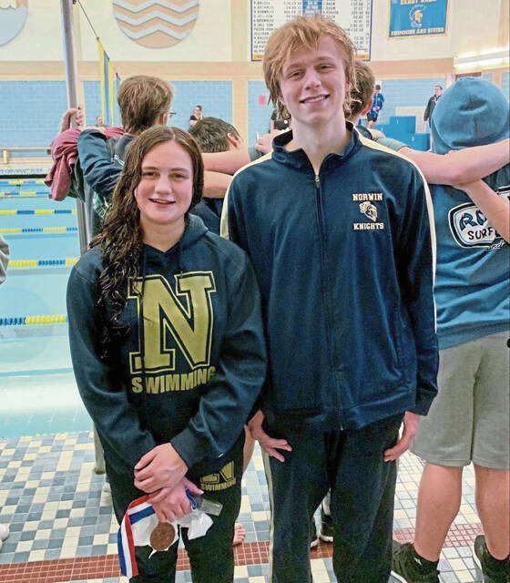 Pool renovations can’t slow Norwin swim teams
