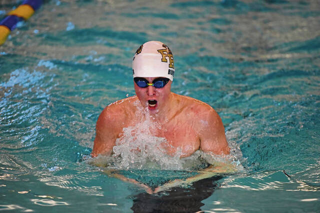 Franklin Regional swim teams top competitive field to win county titles